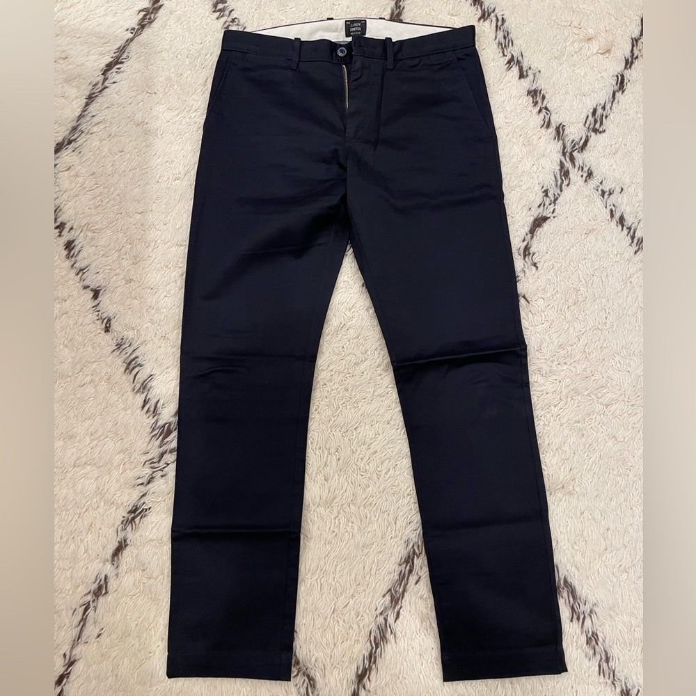 J Crew 484 Slim Pant - Dark Navy